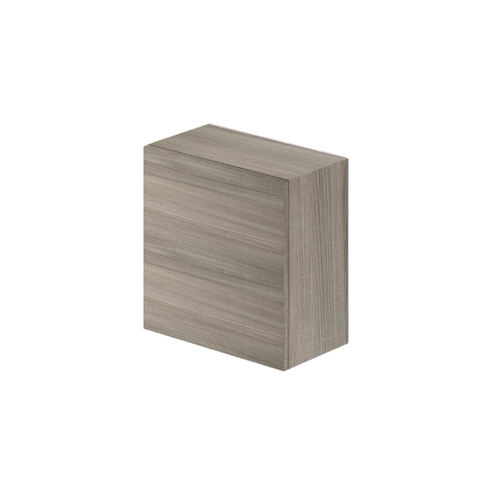 Élément mural 4 compartiments avec porte couleur orme H60x60x30cm