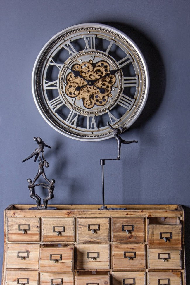 Horloge murale Engrenage D60