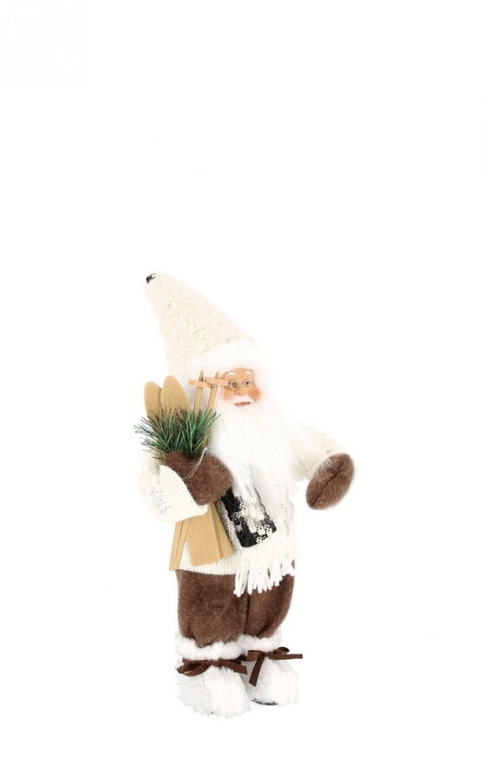 6x Support Père Noël Herwan Marron S