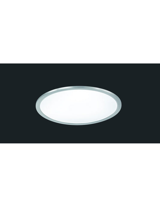 Applique Plafonnier Phoenix Led Variateur Nickel Ø45 cm Trio Lighting