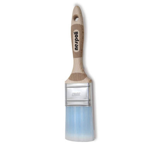Brosse Manche En Bois Virole Poils Fins