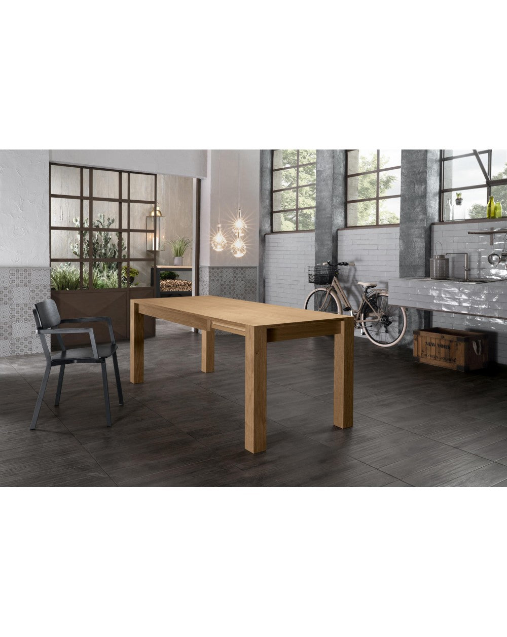 Table Extensible 140-190 x 80 cm - Bois