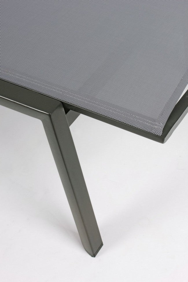 4x Lit inclinable Cruise avec roulettes anthracite