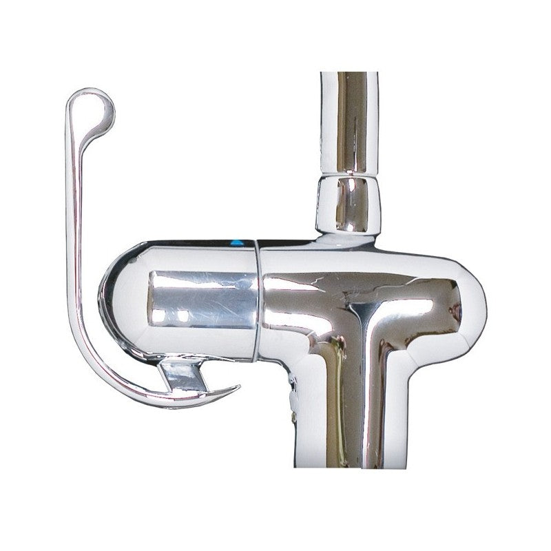 Mitigeur d'évier de cuisine avec douche extractible h. 30x21 cm