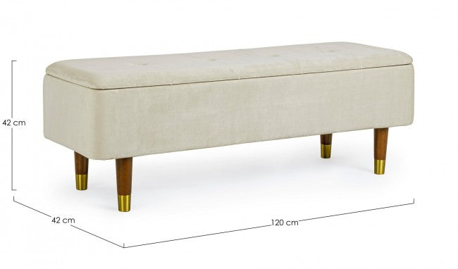 Conteneur Banc 2P Kira Nat