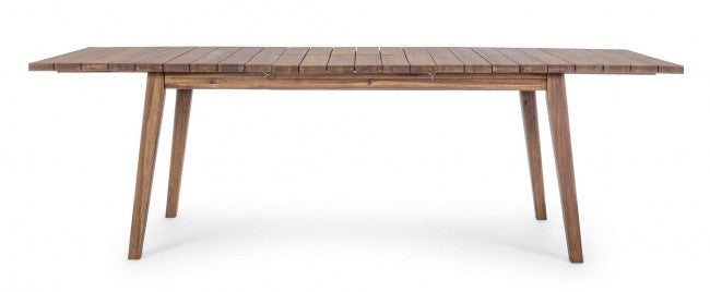 Table d'extérieur en bois extensible VARSAVIA 180-240x90x h76 cm