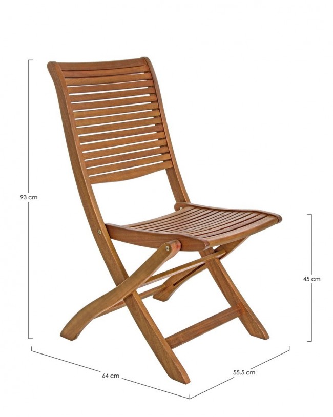 2x chaise pliante Noémi