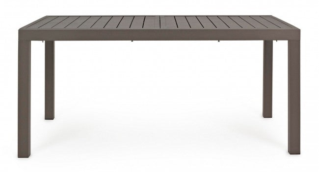 Table d'extérieur extensible en aluminium Caffè HILDE YK14 160-240x90x h75 cm