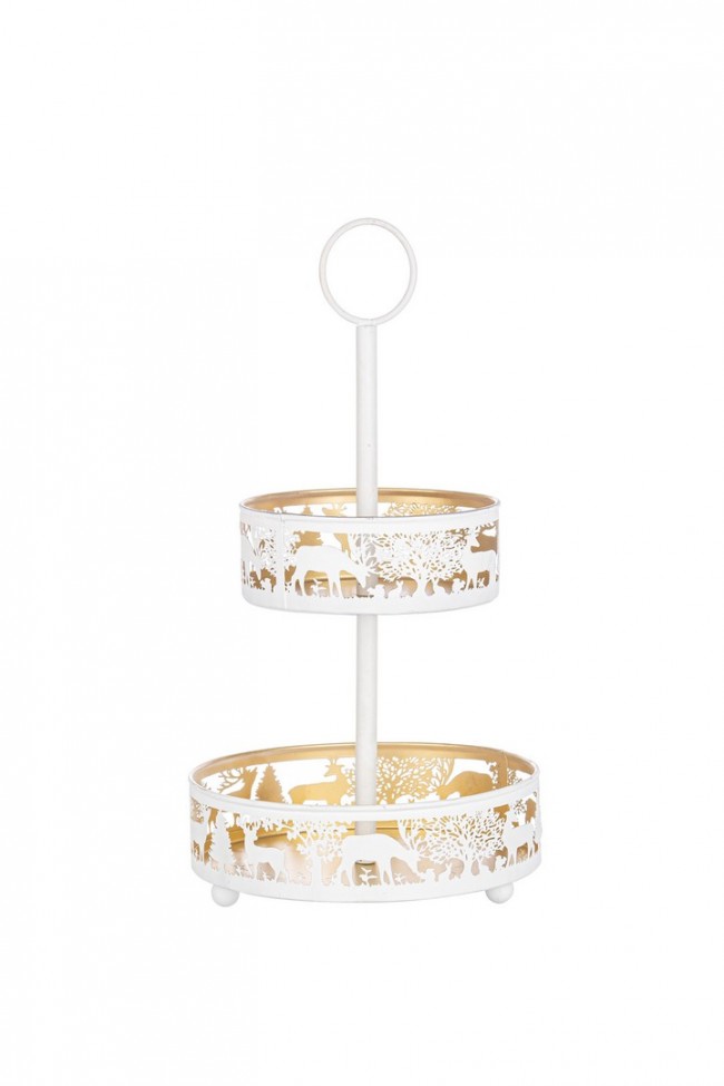 2x dosseret Whitley 2P blanc