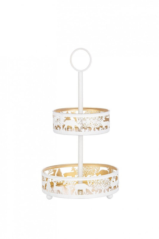 2x dosseret Whitley 2P blanc