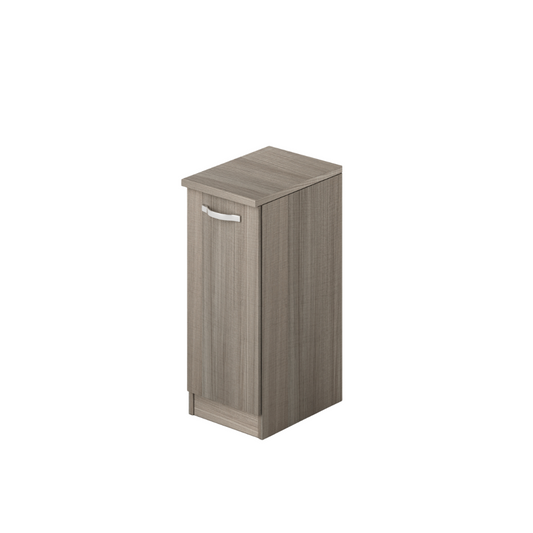 Meuble bas pour buanderie 1 porte coloris Olmo H85,5x36x50cm