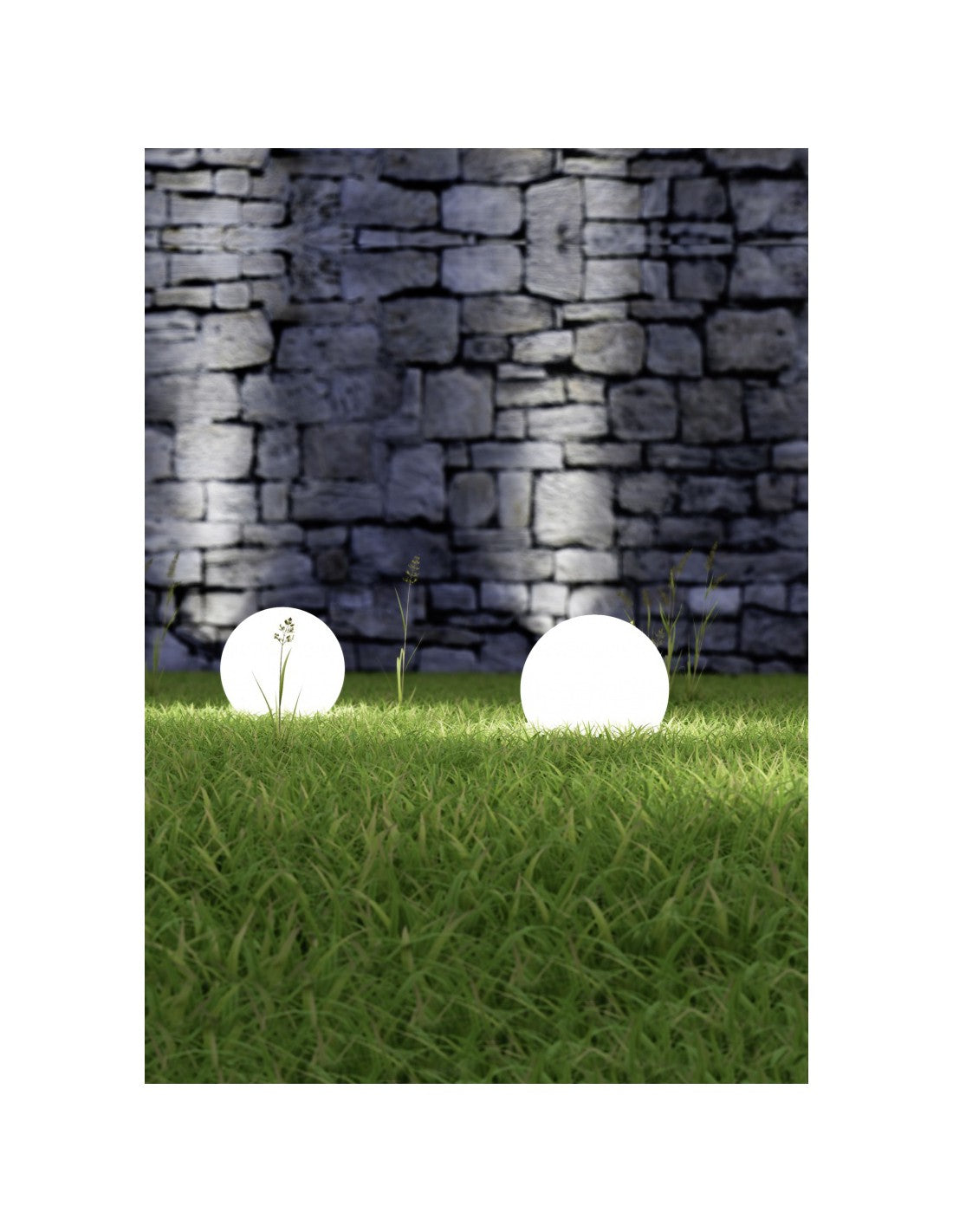 Lampadaire Sphère Extérieure Bolo IP44 Ø30 cm Trio Lighting