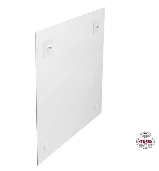 Impression sur verre 60x60 cm avec toile multicolore