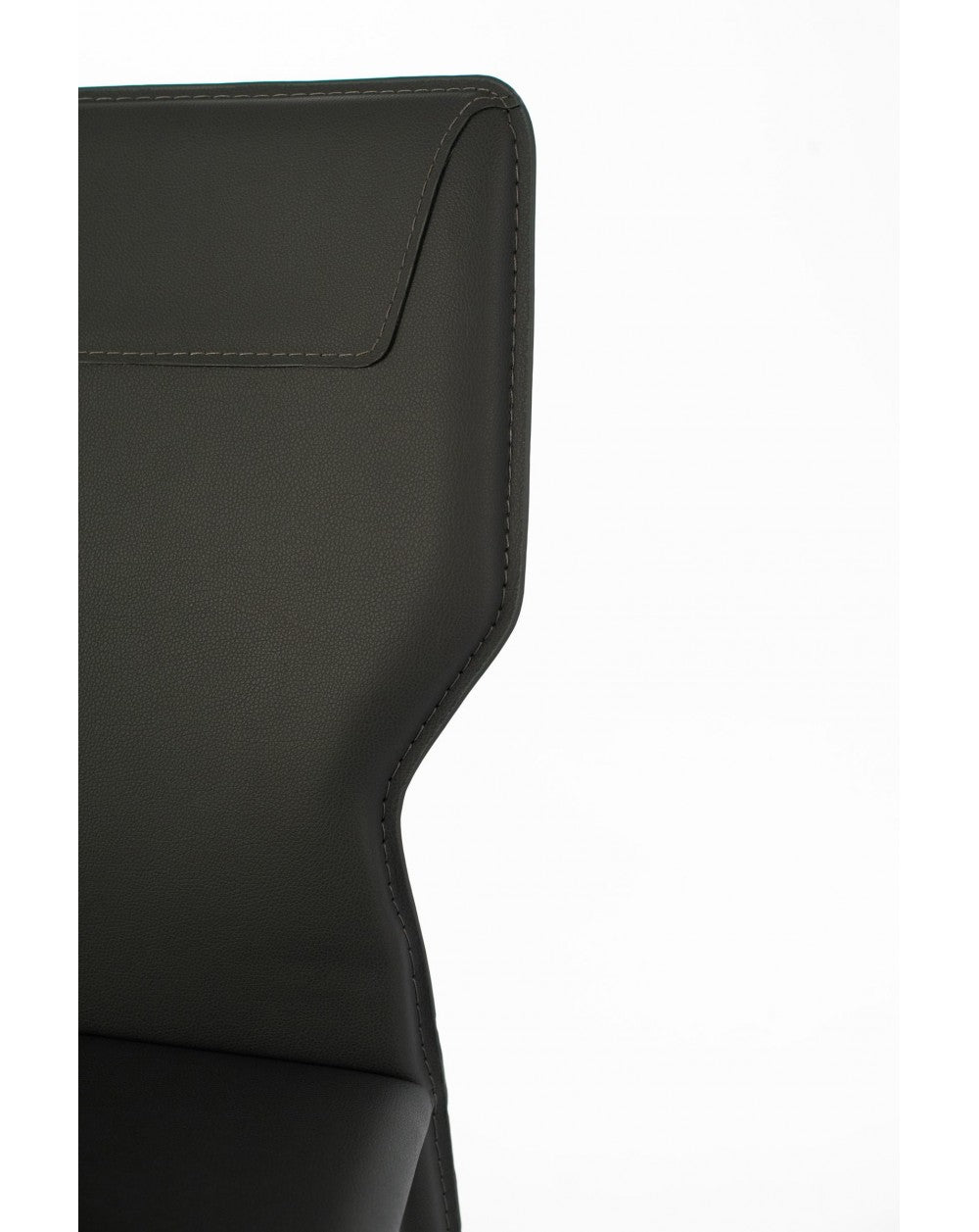 2x Chaise en simili cuir - Kim