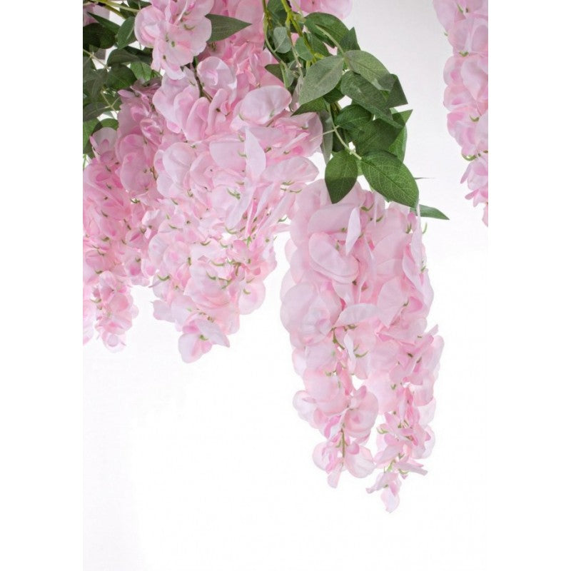Arbre glycine rose artificiel h320 cm
