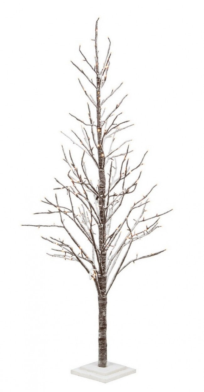 2x Arbre Glad enneigé H180