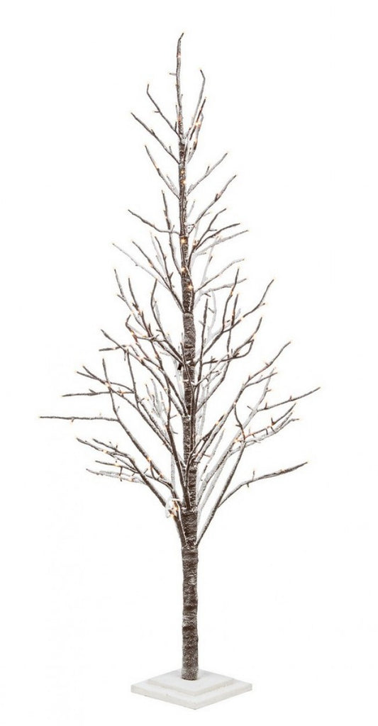 2x Arbre Glad enneigé H180