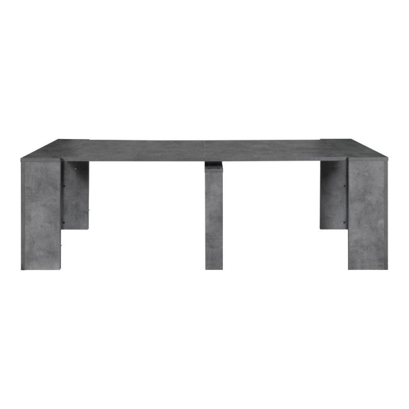 Table console extensible Cemento BAKU 78x54-252x h78 cm