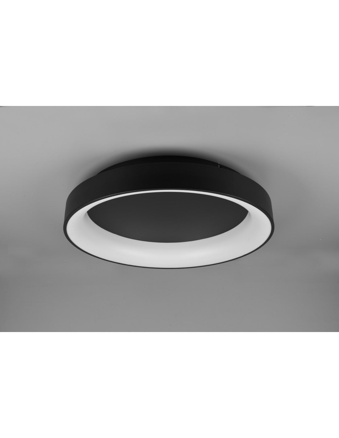 Plafonnier LED Girona 48w Dimmable Noir Ø60 cm Trio Lighting