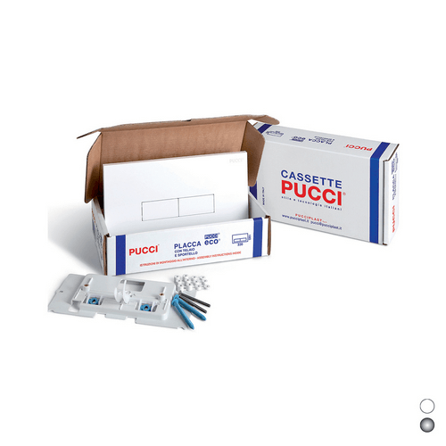 Kit assiettes épaisses Eco 12 mm pour cassettes Pucci 1992-2010 chromé