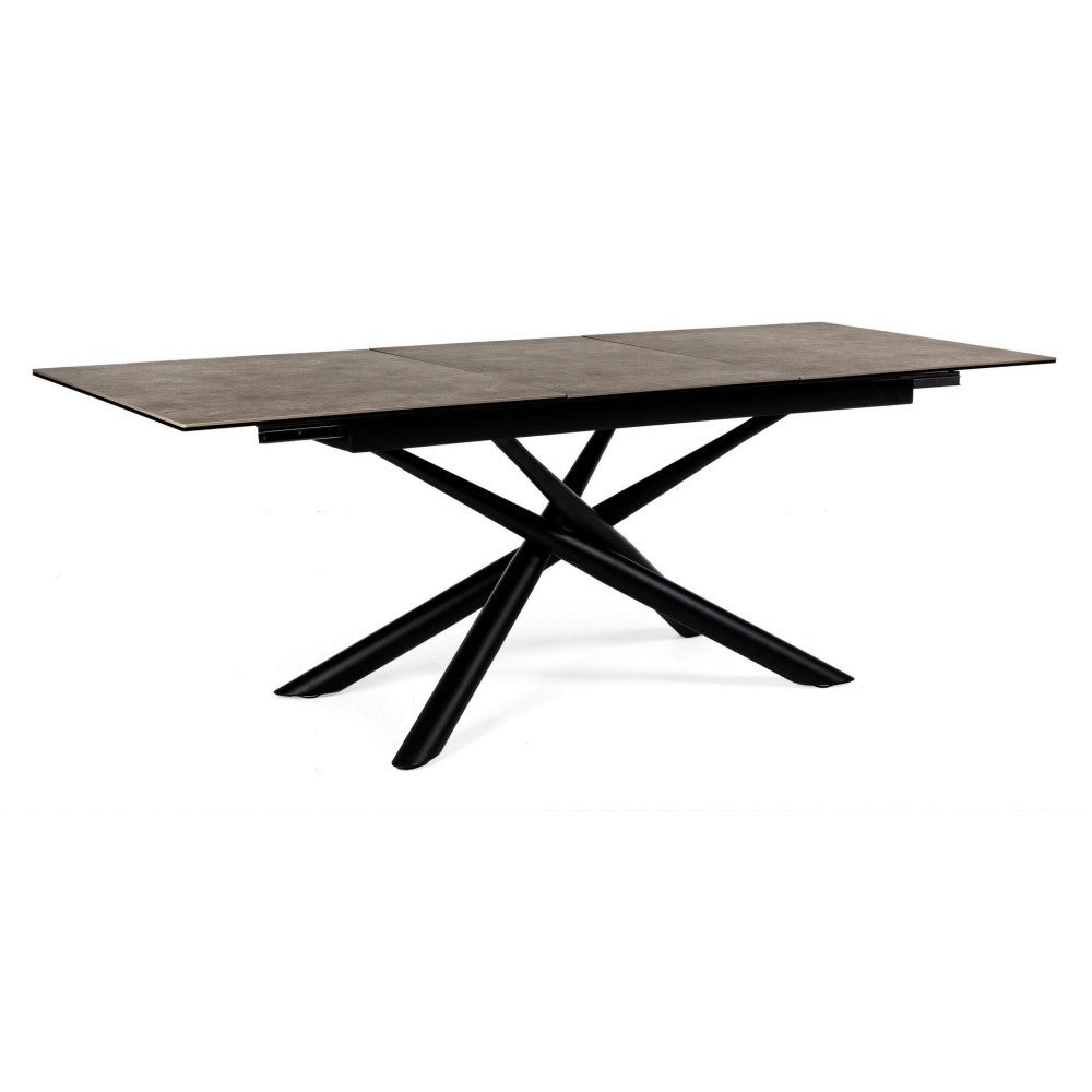 Table extensible Seyfert avec plateau en céramique 160-220x90 cm