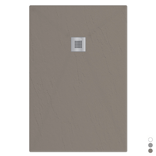 Receveur de douche rectangulaire Estasi - Blanc 70x120 cm
