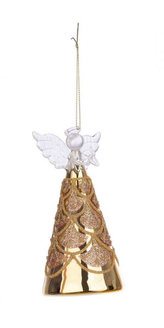 6x Pendentif Ange Or Vt Winslows S
