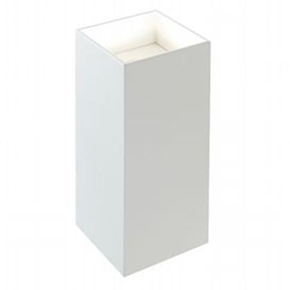 Applique 6W+6W LED 3000K ligne tour blanche