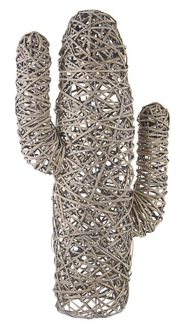 4x Cactus Mexique Gris Antique H88