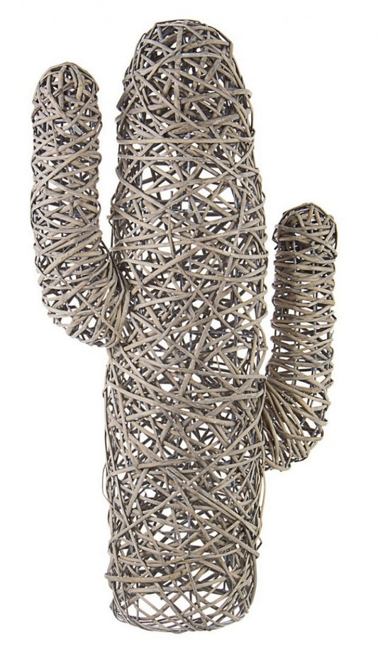 4x Cactus Mexique Gris Antique H88