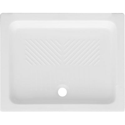 Receveur de douche rectangulaire en céramique Dianhydro