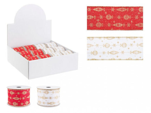 12x Ruban Décoratif 4M Ass2 Disp12