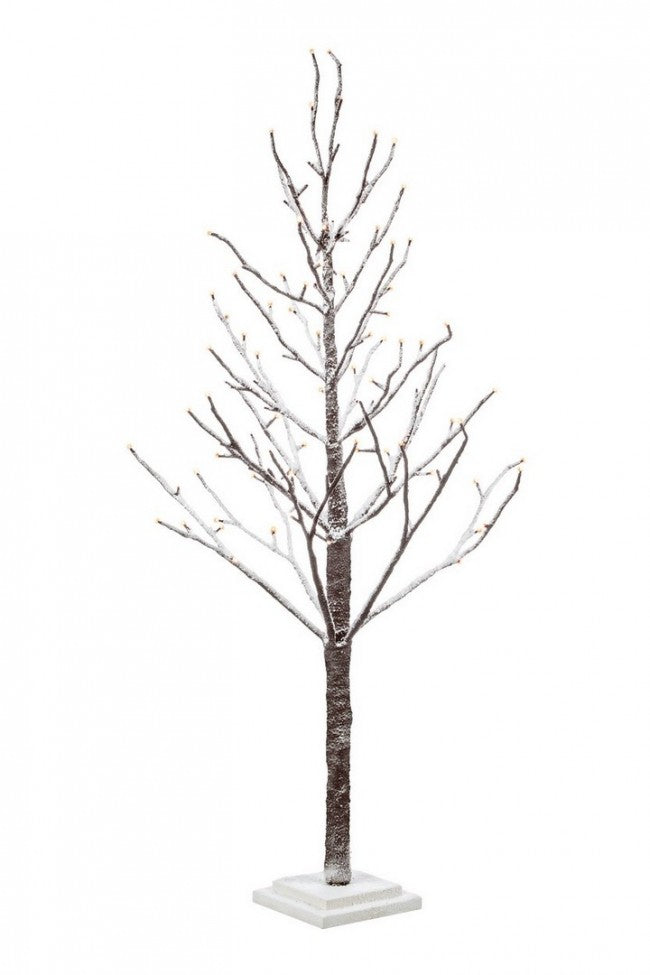 2x Arbre Glad enneigé H120
