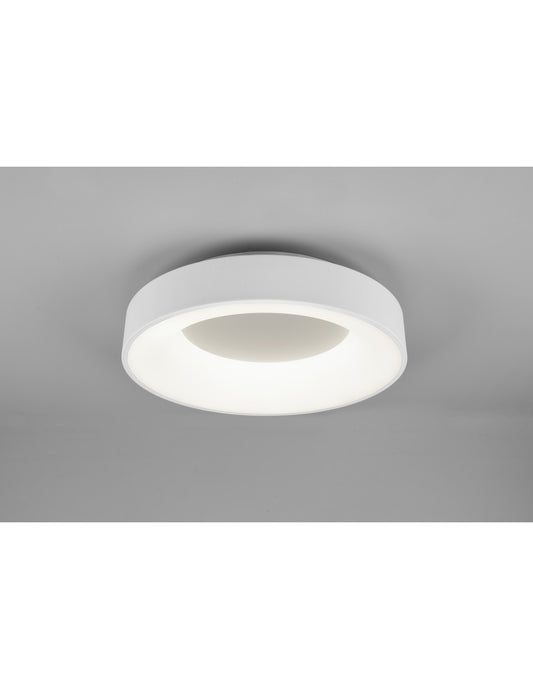 Plafonnier LED Girona 27w Dimmable Blanc Ø45 cm Trio Lighting