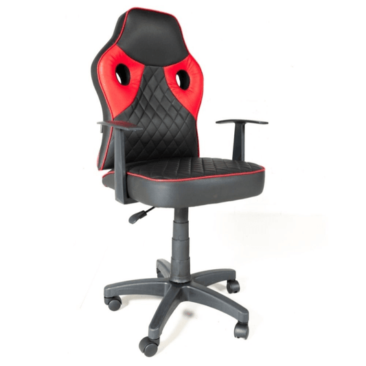 Fauteuil de bureau gaming Spider noir rouge