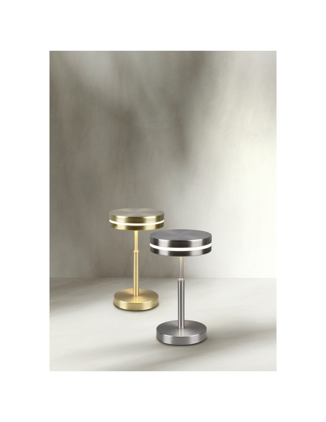Lampe de table LED disco moderne Franklin Brass Trio Lighting