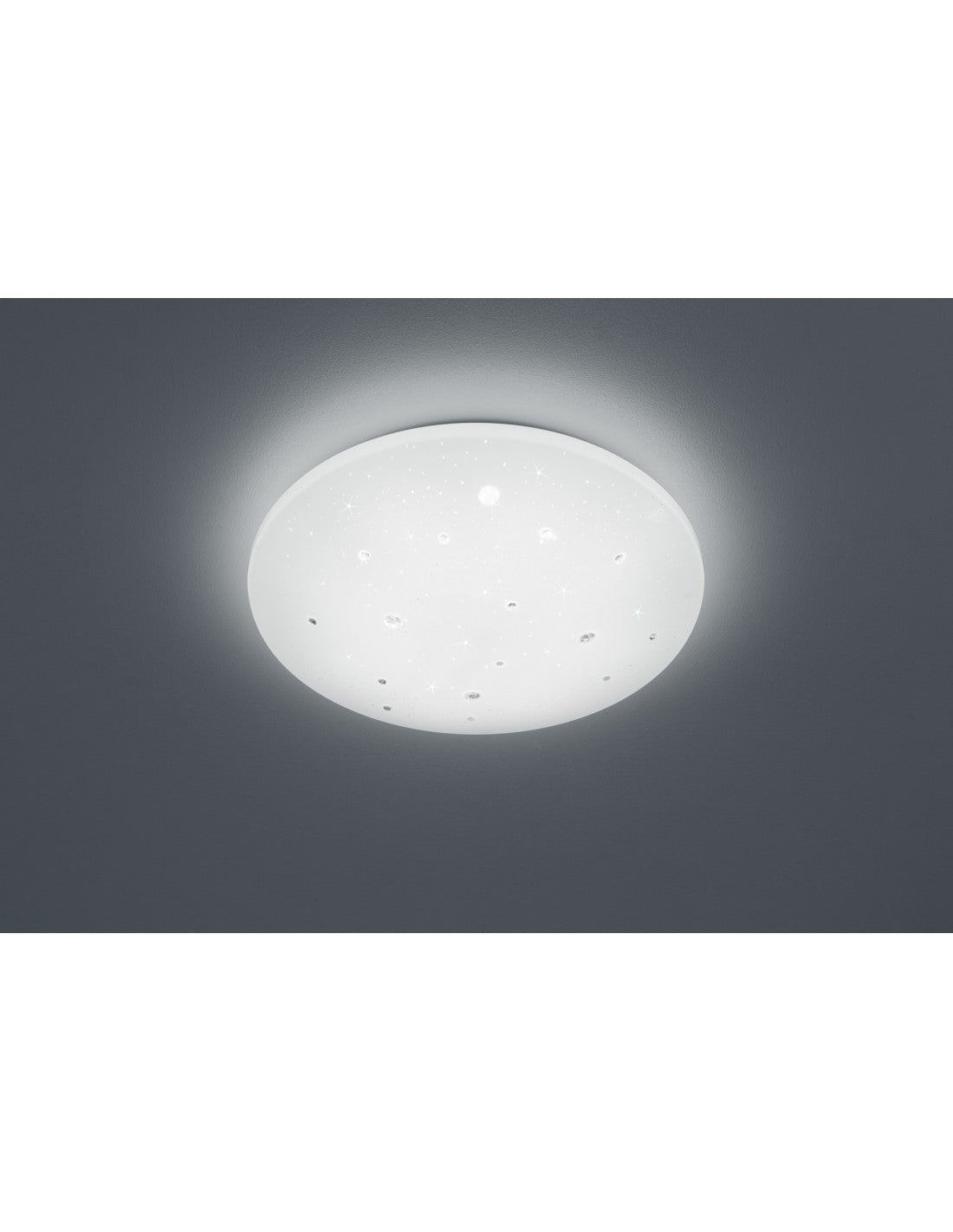 Plafonnier Moderne IP44 Dimmable LED Achat Ø50 cm Blanc Trio Lighting