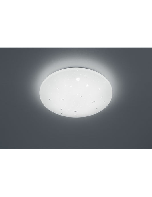 Plafonnier Moderne IP44 Dimmable LED Achat Ø50 cm Blanc Trio Lighting