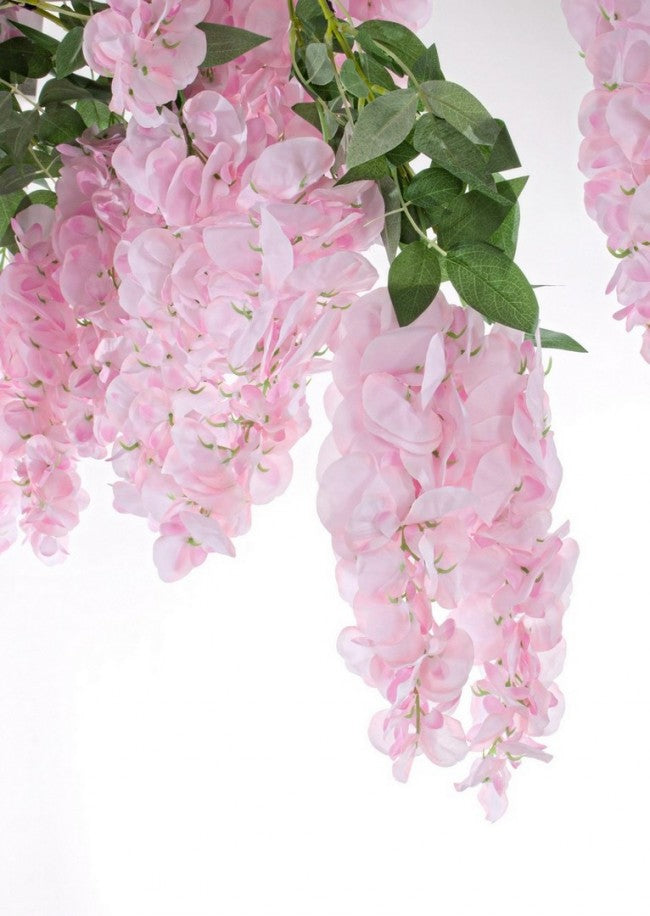 Arbre glycine rose artificiel h320 cm