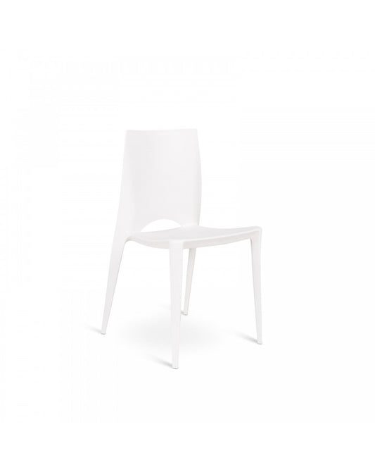 4x Chaise en polypropylène - Denise