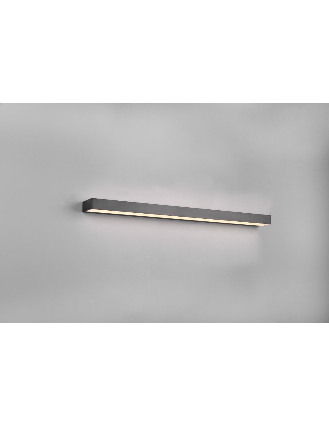 Lampe Miroir Salle de Bain Double Emission LED 13w Rocco Noir IP44 Trio Lighting