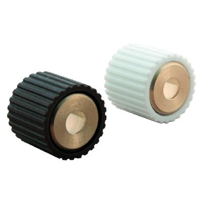 Support d'étagère en laiton avec caoutchouc pcs 8 - Blanc - 1 Bl