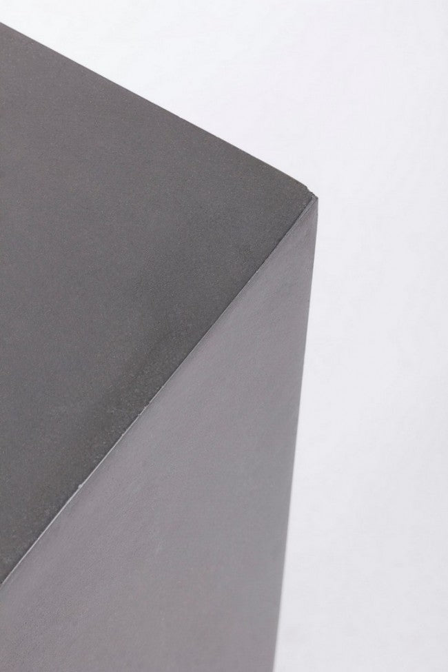 Lot de 3 colonnes de salon de jardin carrées anthracite mélangé