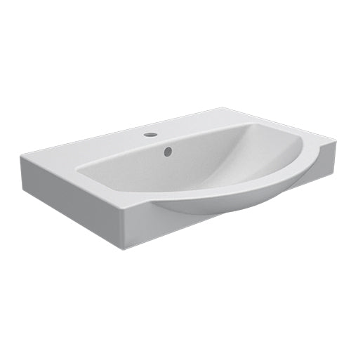 Vasque murale LP95 - Blanc 50x40 cm