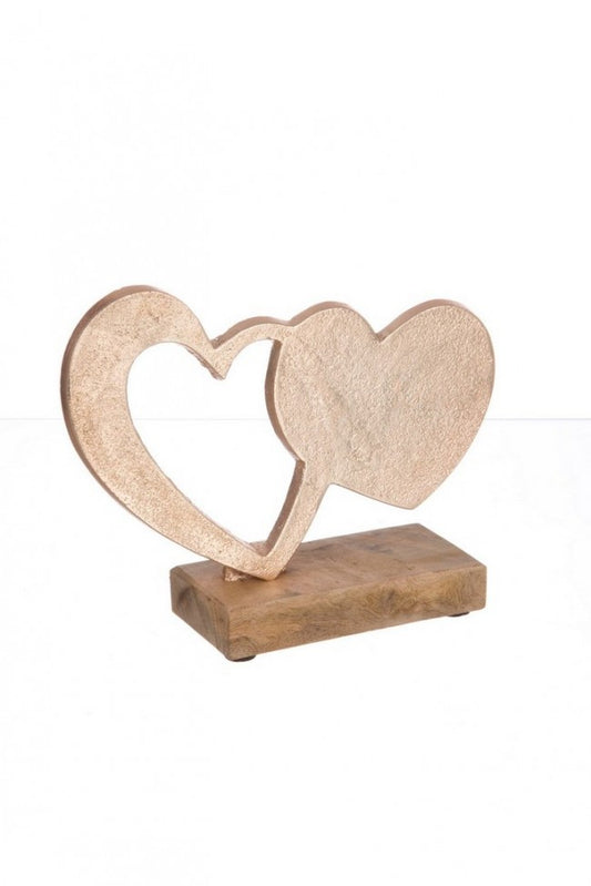 2x Décoration Coeur Deva 20X16