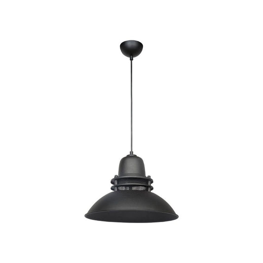 Lampada a sospensione Tibet ASZ0871 nera stile industriale EFFEZ
