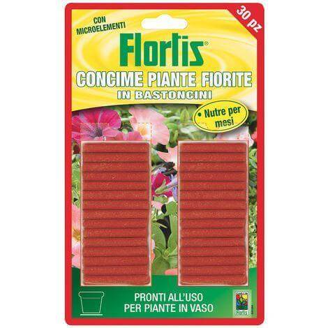 Flortis Engrais Sticks pour Plantes à Fleurs Engrais 40G
