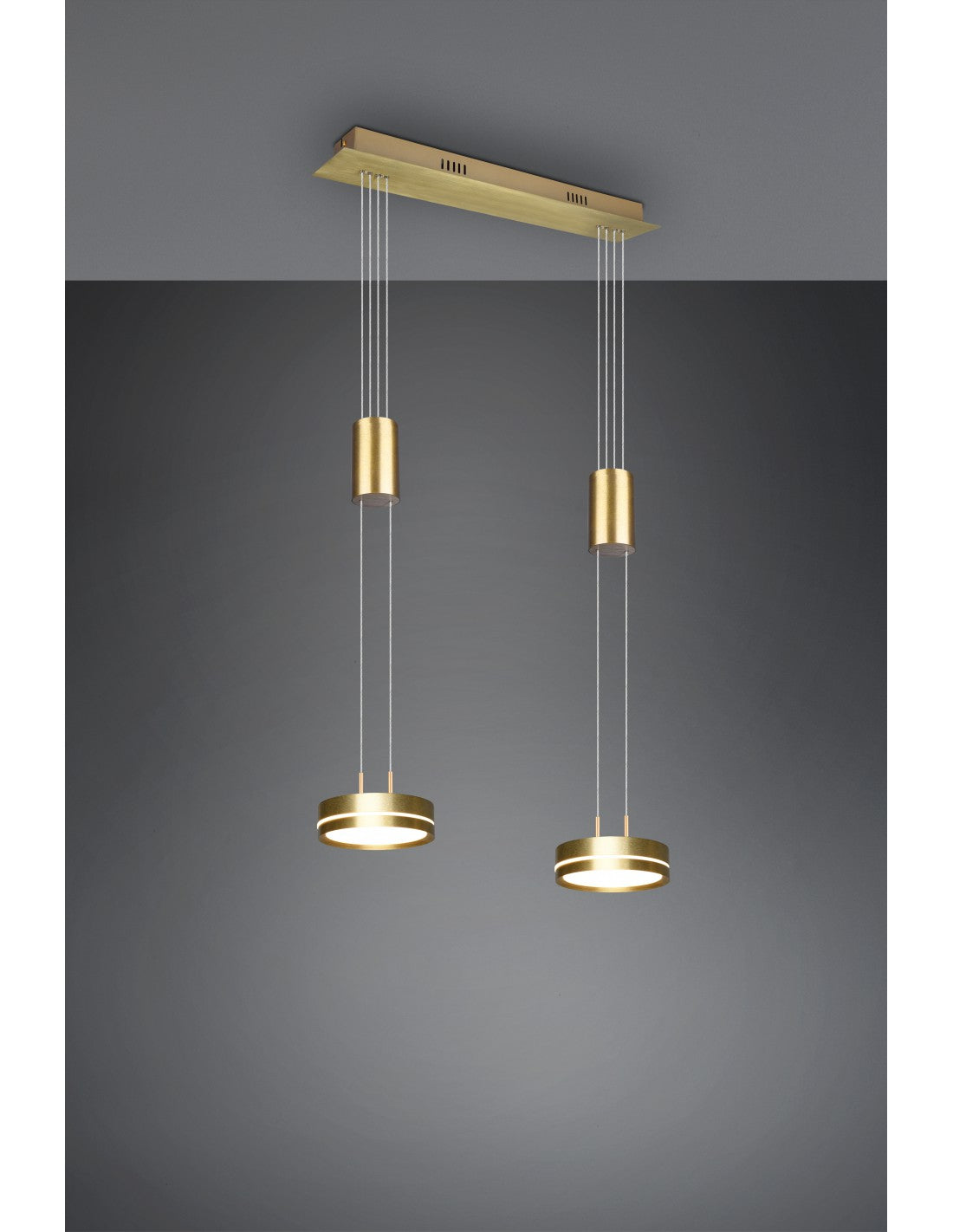 Suspension Diffuseurs Disco Led Dimmer Franklin Laiton Trio Lighting