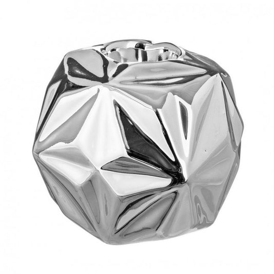 6x P.Silver Bougie Origami L