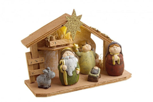 6x Crèche Magdala C-Hut C-Led